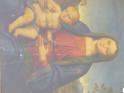 Lot 1681 - Italian old master. The Virgin Madonna and...