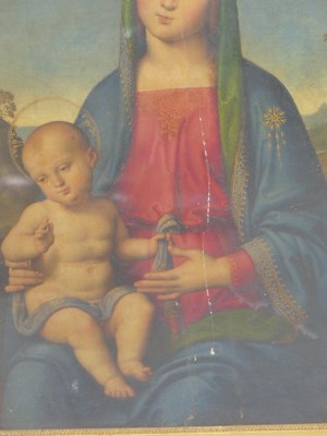 Lot 1681 - Italian old master. The Virgin Madonna and...
