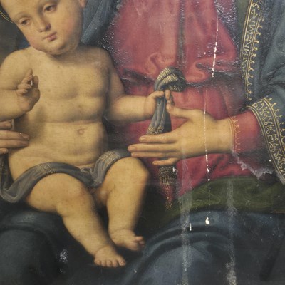 Lot 1681 - Italian old master. The Virgin Madonna and...