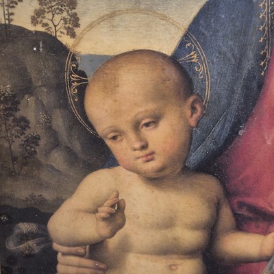 Lot 1681 - Italian old master. The Virgin Madonna and...