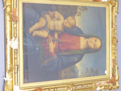 Lot 1681 - Italian old master. The Virgin Madonna and...
