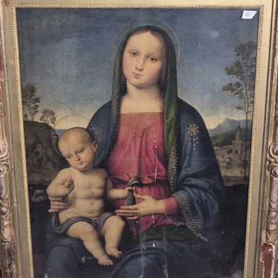 Lot 1681 - Italian old master. The Virgin Madonna and...