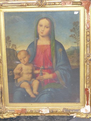 Lot 1681 - Italian old master. The Virgin Madonna and...