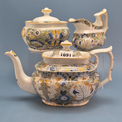Lot 1691 - An early 19th century Staffordshire Salopian...