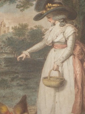 Lot 846 - John Raphael Smith, mezzotints of Mrs Mills ...
