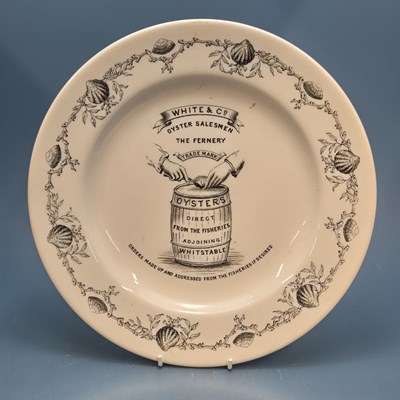 Lot 67 - An antique Copeland Spode advertising plate...