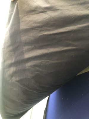 Lot 12 - A tapestry type banner. 111 x 70 cm