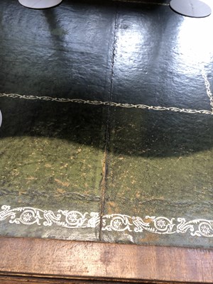 Lot 75 - A good quality mahogany twin pedestal desk....