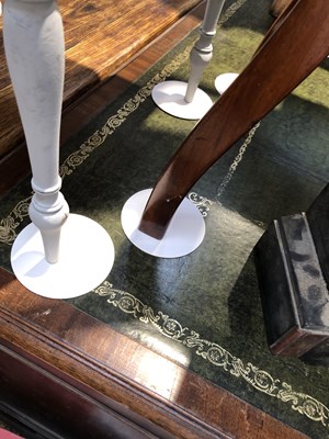 Lot 75 - A good quality mahogany twin pedestal desk....