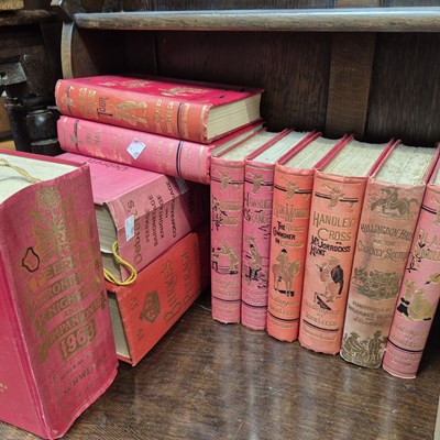 Lot 106 - Books- a set illustrated by John Leech, Phiz...