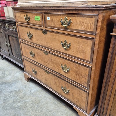 Lot 109 - A 19th-century bird's-eye maple and...