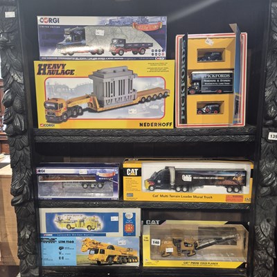 Lot 140 - A quantity of Corgi and other die-cast heavy...