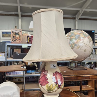 Lot 154 - A Moorcroft table lamp