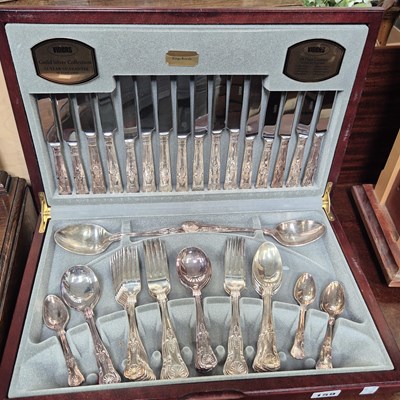 Lot 159 - A Viners canteen of cutlery.