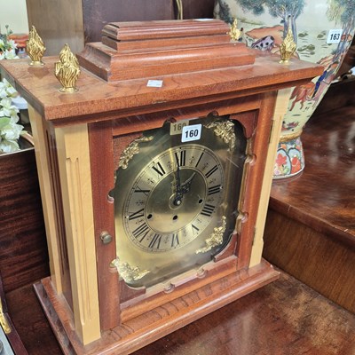 Lot 160 - A large mantle clock.