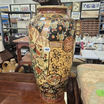 Lot 167 - An oriental large vase.