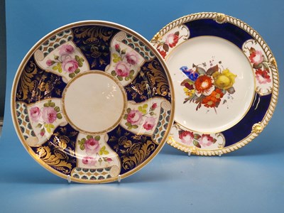 Lot 861 - Twenty one British ceramic plates variously...
