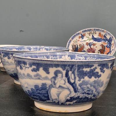 Lot 1 - Small collection of 18th/19th century tea...