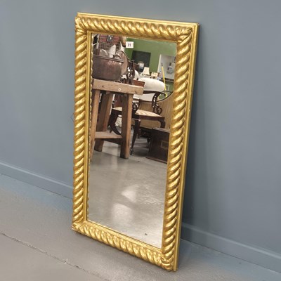 Lot 31 - A 19th century English carved giltwood framed...