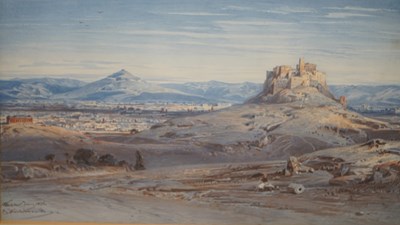 Lot 1721 - Eduard Hildebrandt (1818-68), a distant view...