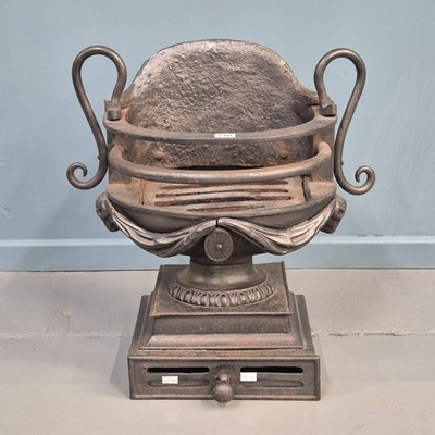 Lot 270 - An antique Neoclassical style regency cast and...