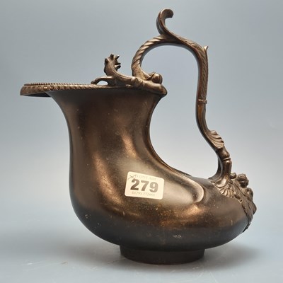 Lot 279 - An antique patinated bronze Grand Tour...