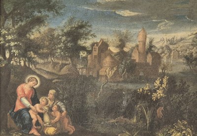Lot 248 - Old master school, Madonna and child with...