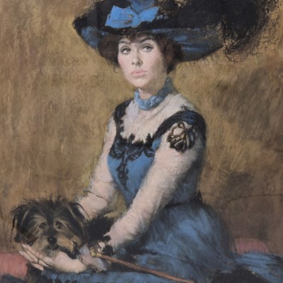 Lot 266 - Lynn P Buckham (1918-1982) portrait of Sue...