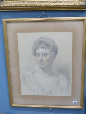 Lot 79 - Late 19th Century English school, portrait of...