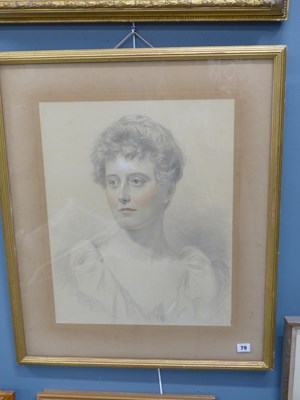 Lot 79 - Late 19th Century English school, portrait of...