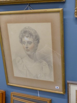 Lot 79 - Late 19th Century English school, portrait of...