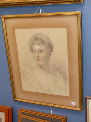 Lot 79 - Late 19th Century English school, portrait of...