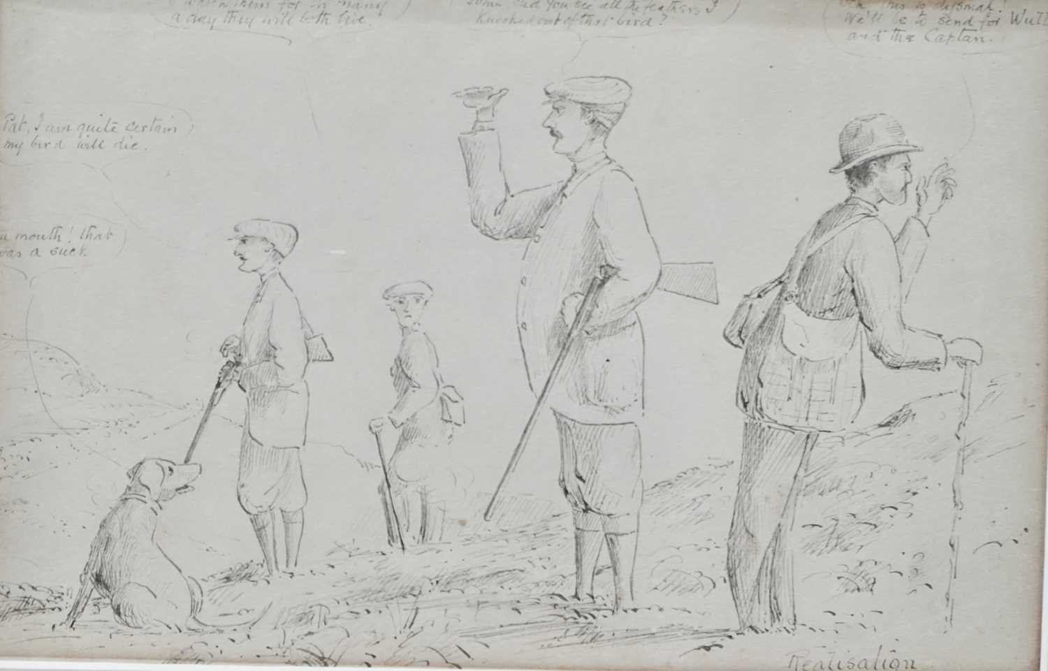 Lot 3 - Late 19th Century English school, a caricature...