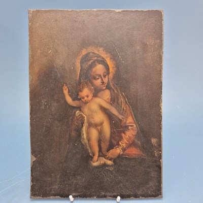 Lot 307 - 19th Century after the old masters, Madonna...