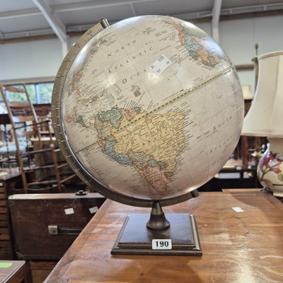 Lot 190 - A Terrestrial globe