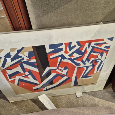 Lot 209 - A print after David Bomberg "The mud bath"