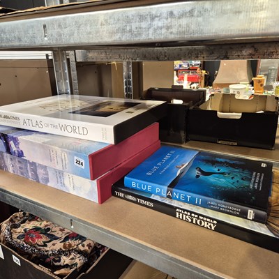 Lot 224 - Five large format books