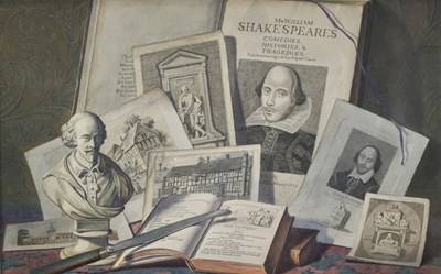 Lot 350 - A Bennett Bamford (1857-1939) A Shakespearean...