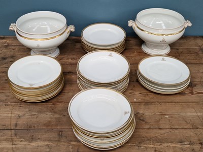 Lot 319 - An extensive 19th Century Paris porcelain part...