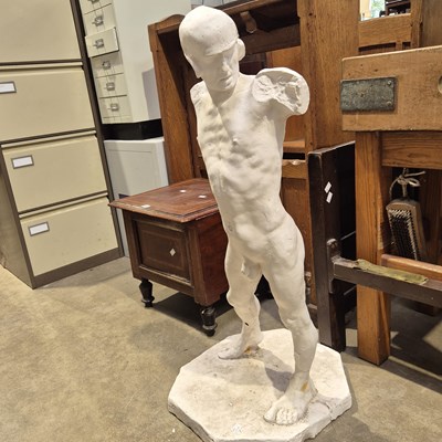 Lot 272 - A large plaster sculpture after the antique