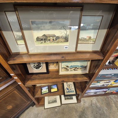 Lot 309 - 19th century and other decorative pictures