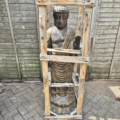 Lot 431 - An eastern deity full-size figure