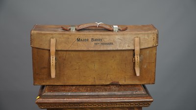 Lot 623 - Major Barry's leather case of early 20th...