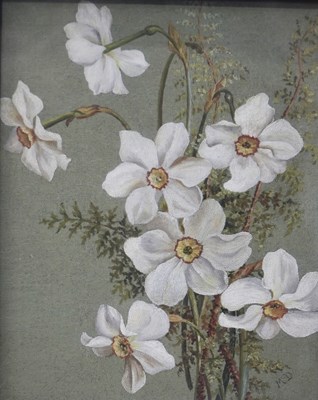 Lot 633 - M D (early 20th century), two still lives of...