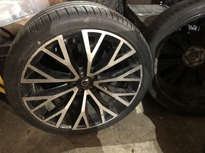Lot 416A - Four Volvo alloy wheels