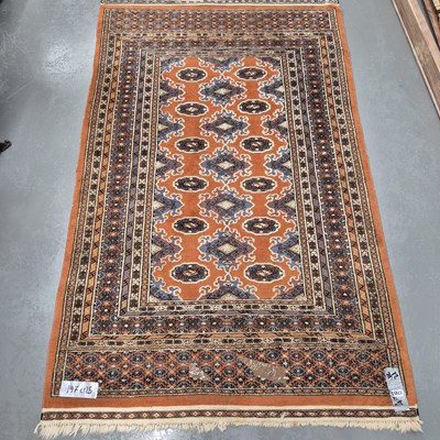 Lot 1745 - Two Oriental rugs, one of Fereghan design, 182...
