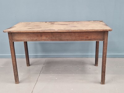 Lot 420 - An antique mahogany Georgian style side table,...