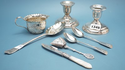 Lot 1349 - A pair of Birks sterling silver dwarf...