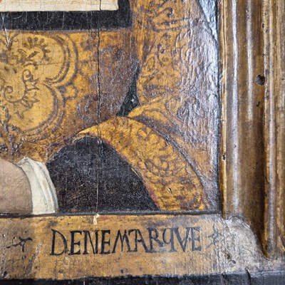 Lot 1372 - Flemish School, 'La Boine Denemarque', a...