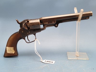 Lot 1865 - A Colt- London, .31 calibre pocket model...